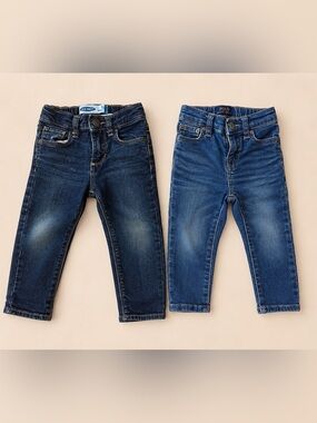 Bundle Polo Ralph Lauren & Old Navy Toddler Girls Skinny Jeans